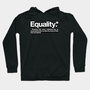 Equality Definition Hoodie